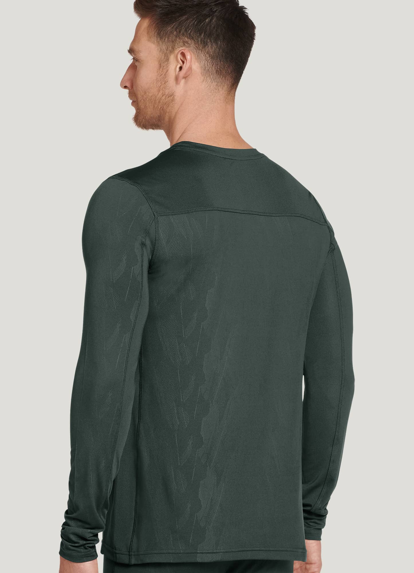 Buy Jockey Thermal Long Sleeve T-Shirt for Men 2401_Black_M &  (2401_Charcoal Melange_M) at