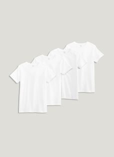 Jockey Essentials Boys Crew Neck Undershirt With Stay New Technology,  3-Pack, Sizes, S-XL 