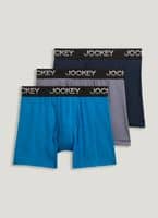 Jockey Generation Men's No Chafe Underwear 3pk - Blue S 3 ct