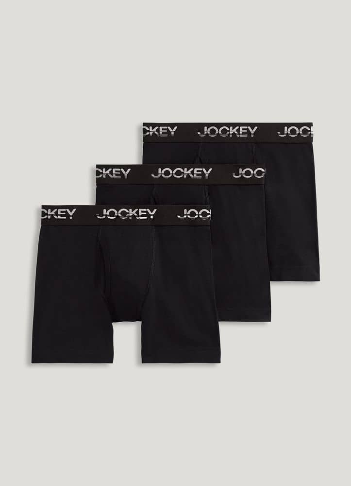 Jockey® Boys' 100% Cotton Crew Neck T-Shirt - 4 Pack