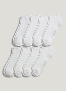 Jockey® Men's Essentials Antimicrobial Low-Cut Socks - 8 Pack