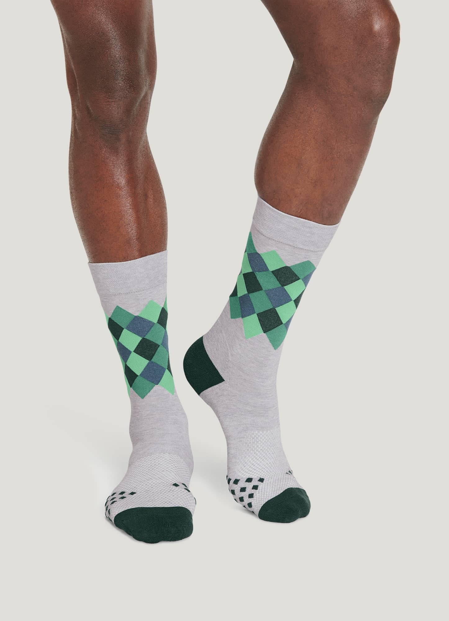 Jockey® Men's Diamond Cushion Comfort® Argyle Crew Sock