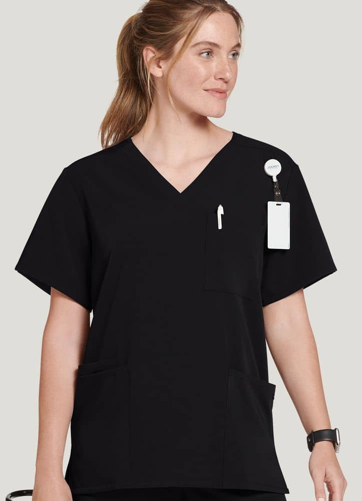 Jockey Scrubs Women's Empire Waist Maternity Top