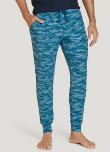Jockey Mens Medium Tall Staycool Wicking Pajama Sleep Lounge Navy Pant NWT