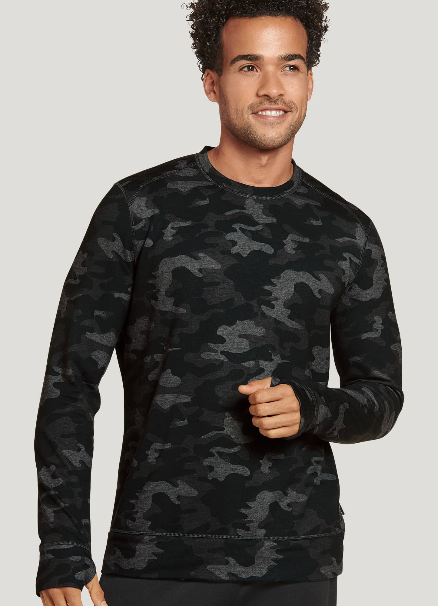Jockey® Lightweight Fleece Crew Sweatshirt
