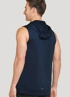 jockey sleeveless hoodie