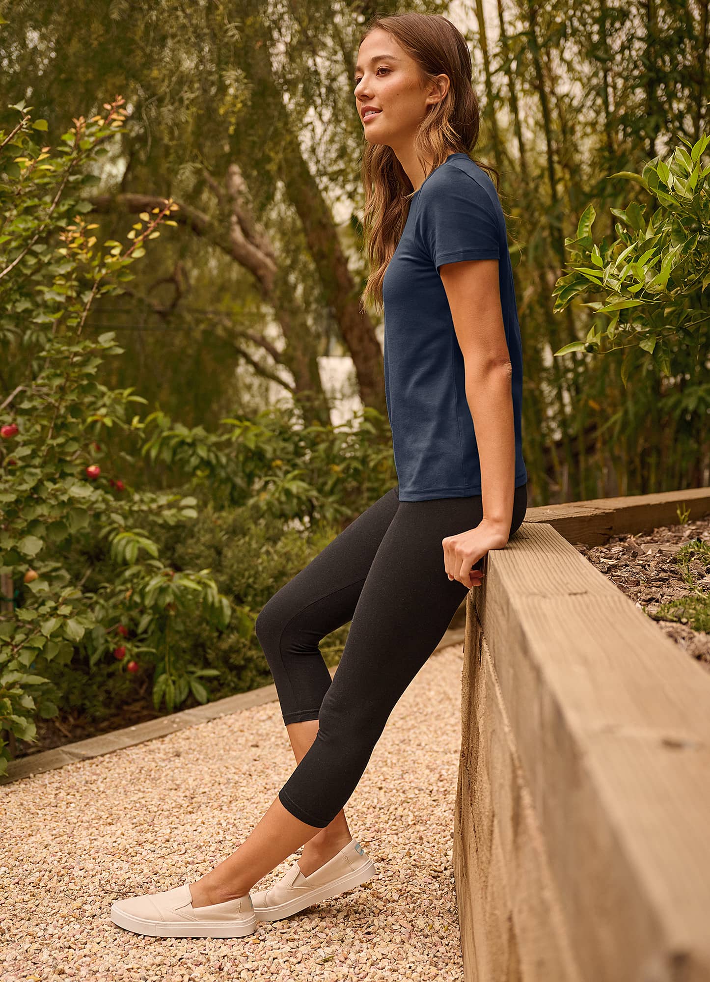 Jockey® Cotton Stretch Capri Legging