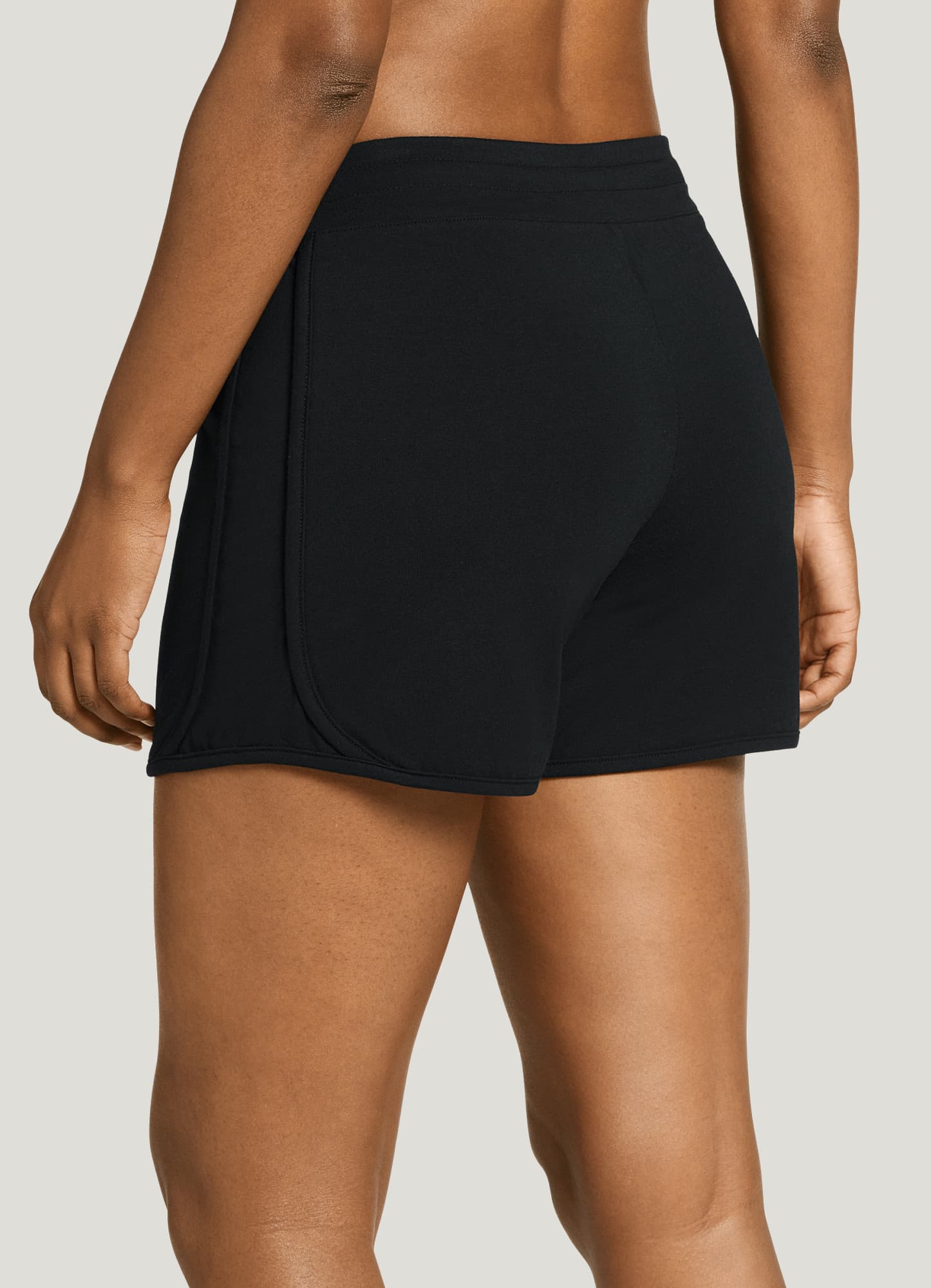 Danskin Now Color Block Solid Black Athletic Shorts Size X-Large