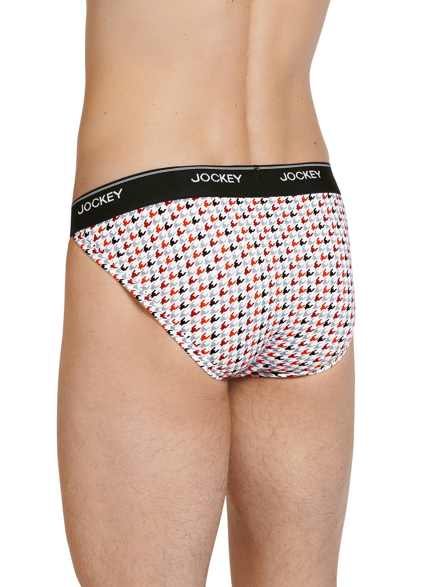 Vtg JOCKEY ELANCE Men's STRING TANGA Bikini Brief Underwear Ringer Med  Pouch 