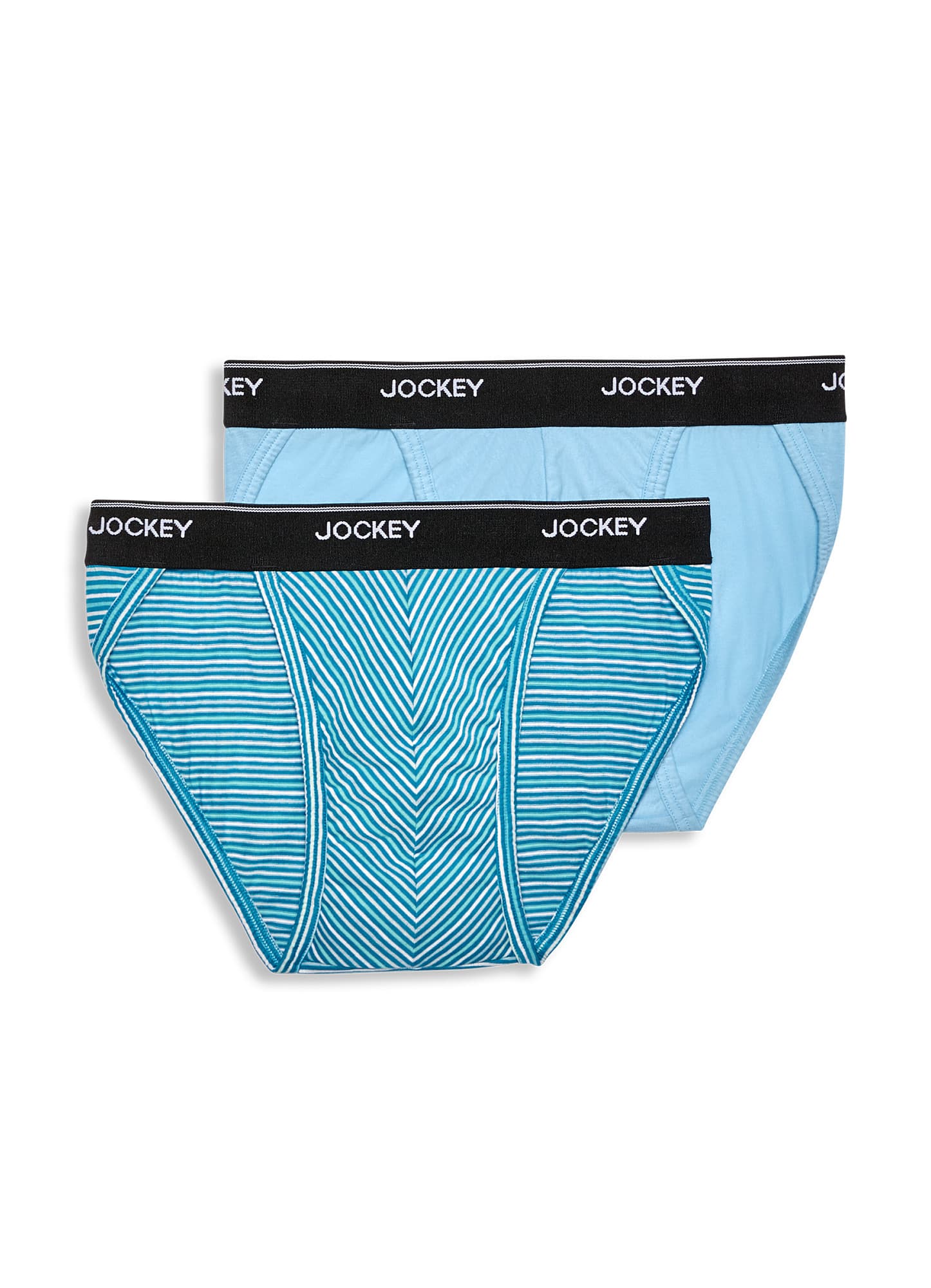 Vtg JOCKEY ELANCE Men's STRING TANGA Bikini Brief Underwear Ringer Med  Pouch 