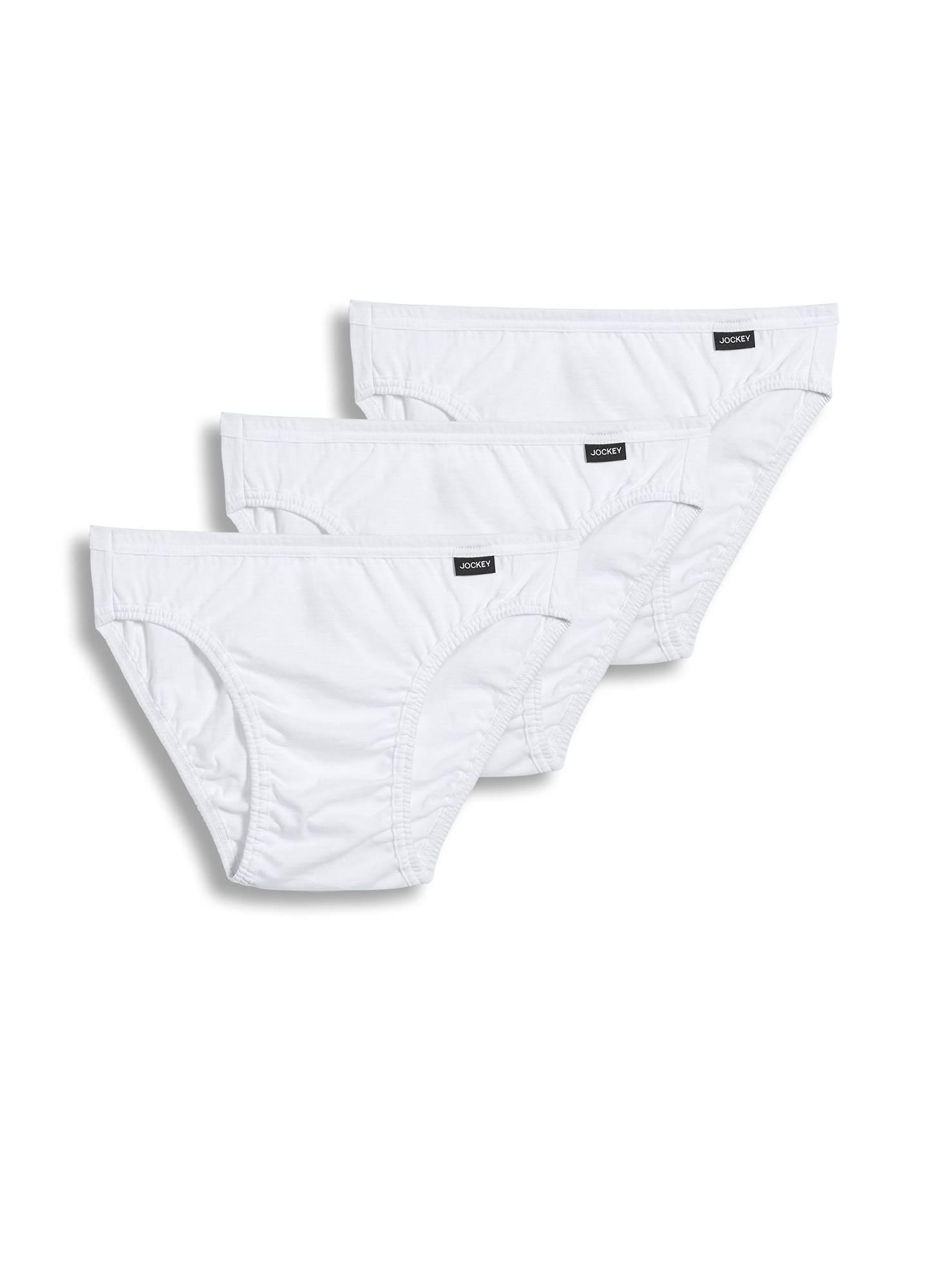 Jockey Men's Underwear Pouch Brief - 6 Pack, White, M at  Men's  Clothing store