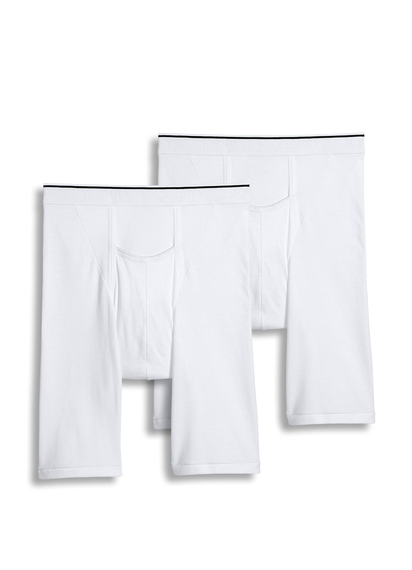 Jockey Men's Pouch 10 Midway Brief - 2 Pack