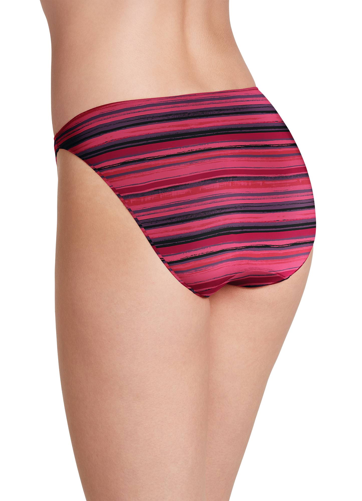 Jockey Women's No Panty Line Promise Tactel Bikini 7 Deep Beige