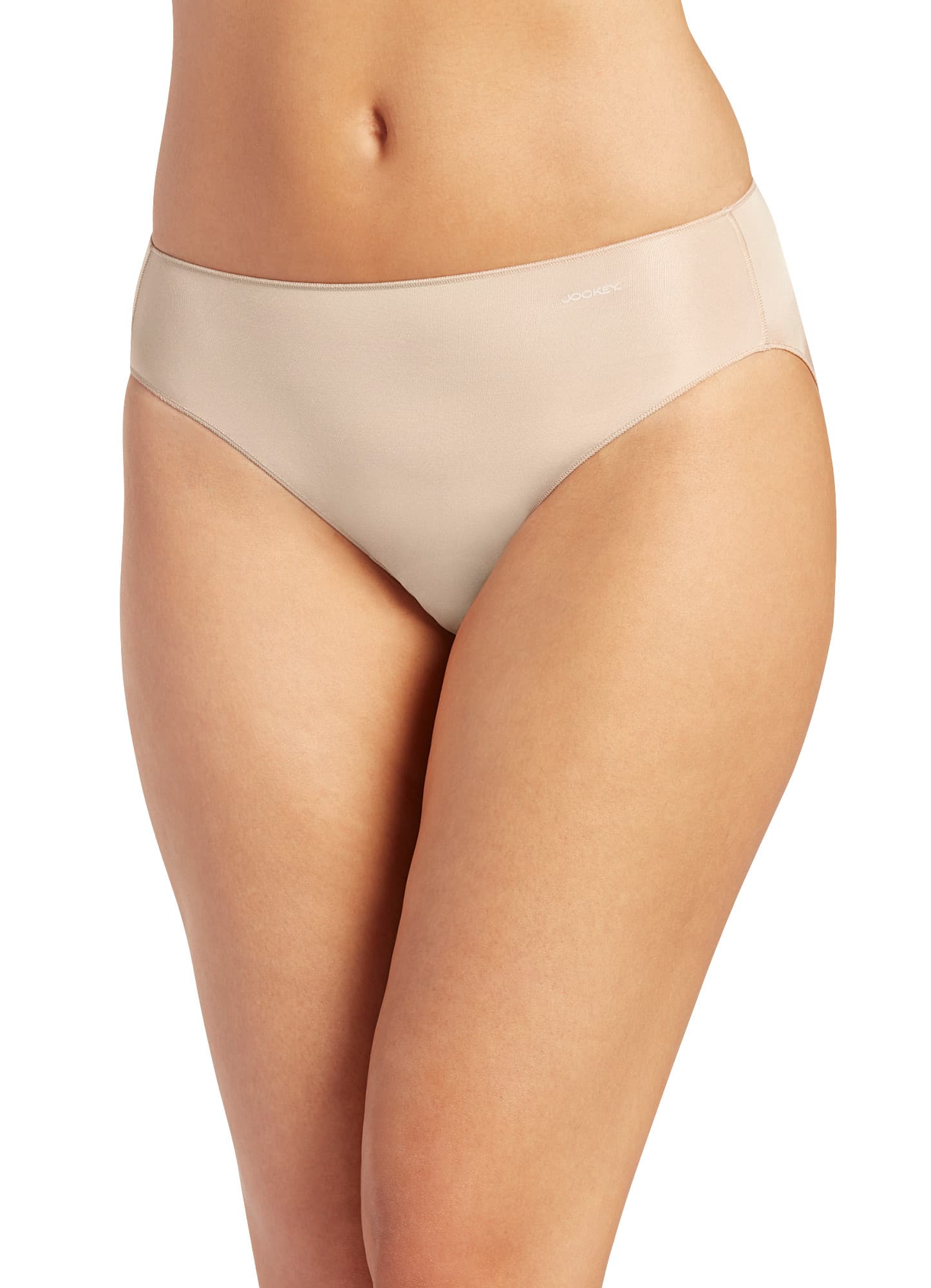 Jockey Women No Panty Line Promise Bikini Light Size 7 6146 for sale online