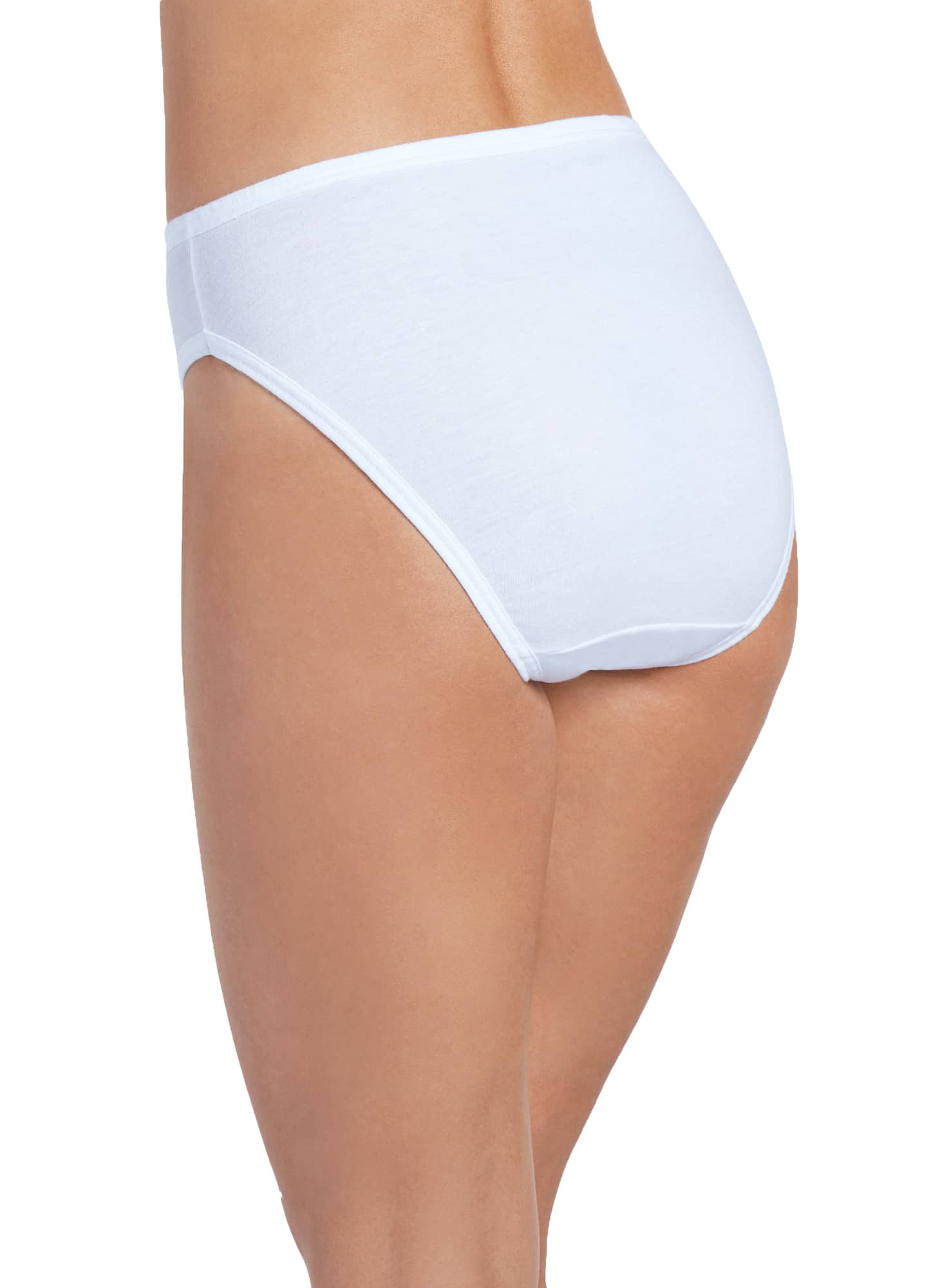 Women's Jockey 3-Pack French Cut (White Color) Cotton Comfort Underwear
