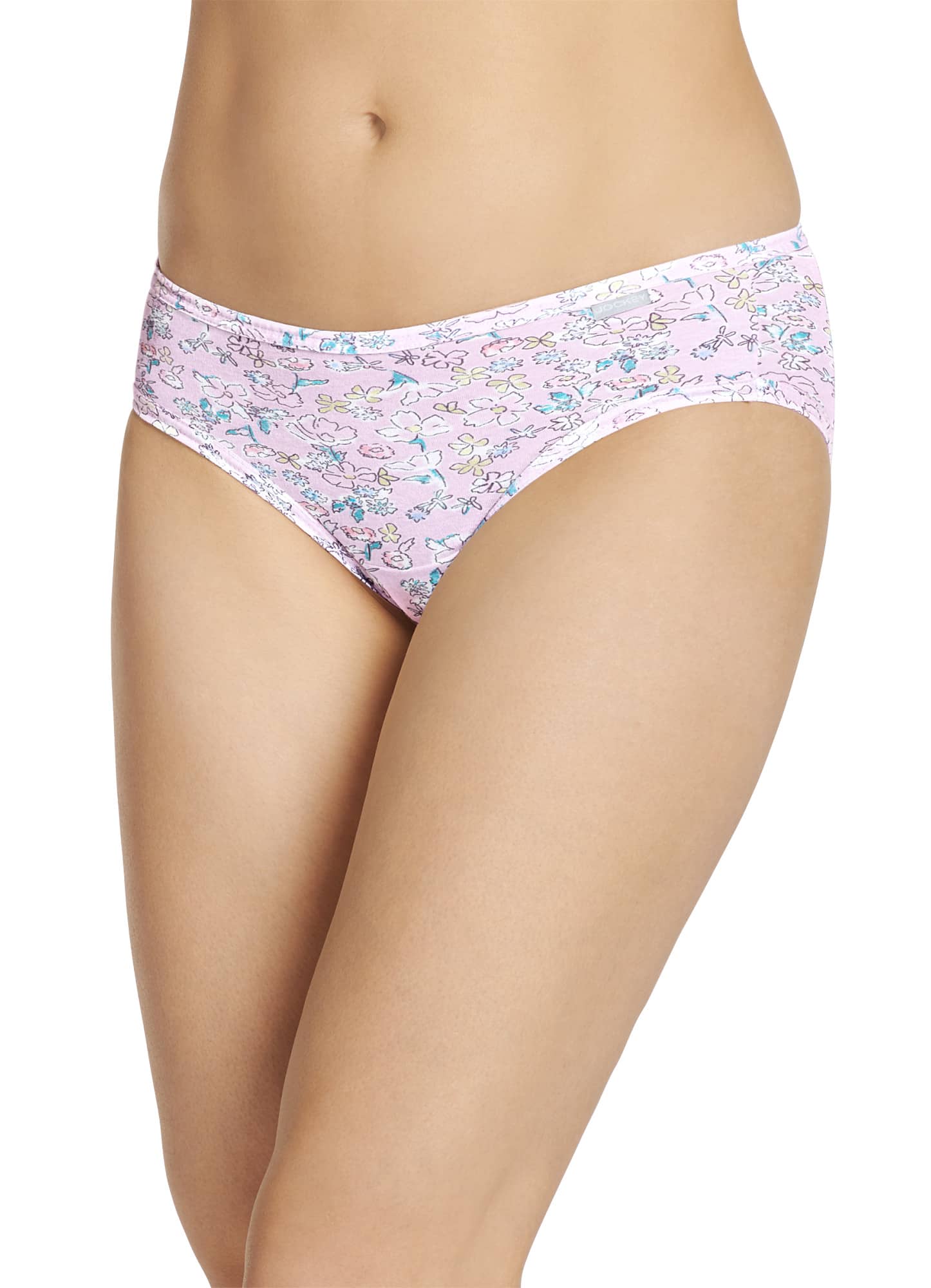 Jockey Womens Elance Bikini 3 Pack Underwear Bikini Briefs 100 cotton