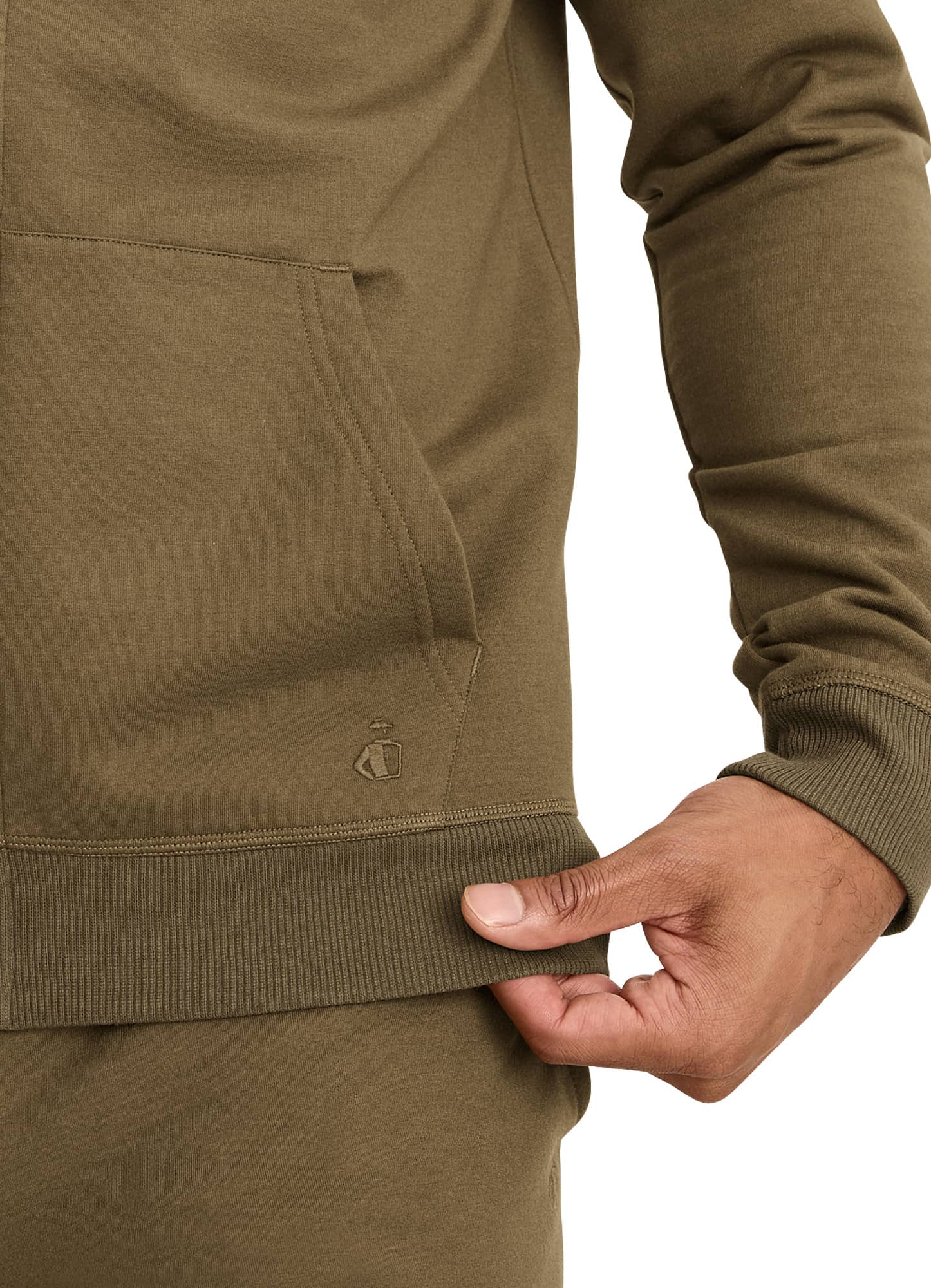 Jockey Men's Cotton Blend Fleece Full Zip Hoodie - Picture 21 of 32