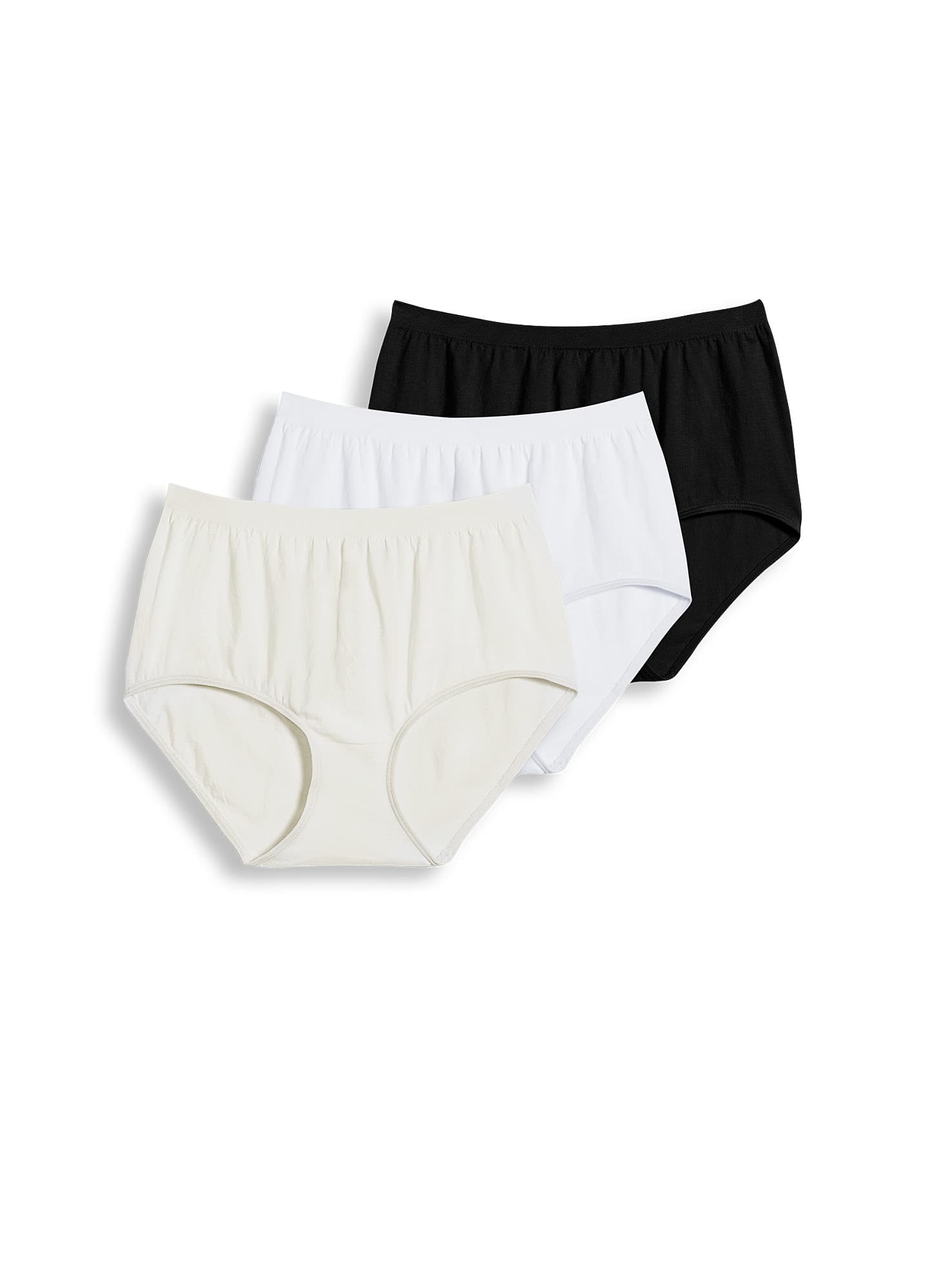 Jockey Women's Comfies Cotton Brief - 3 Pack