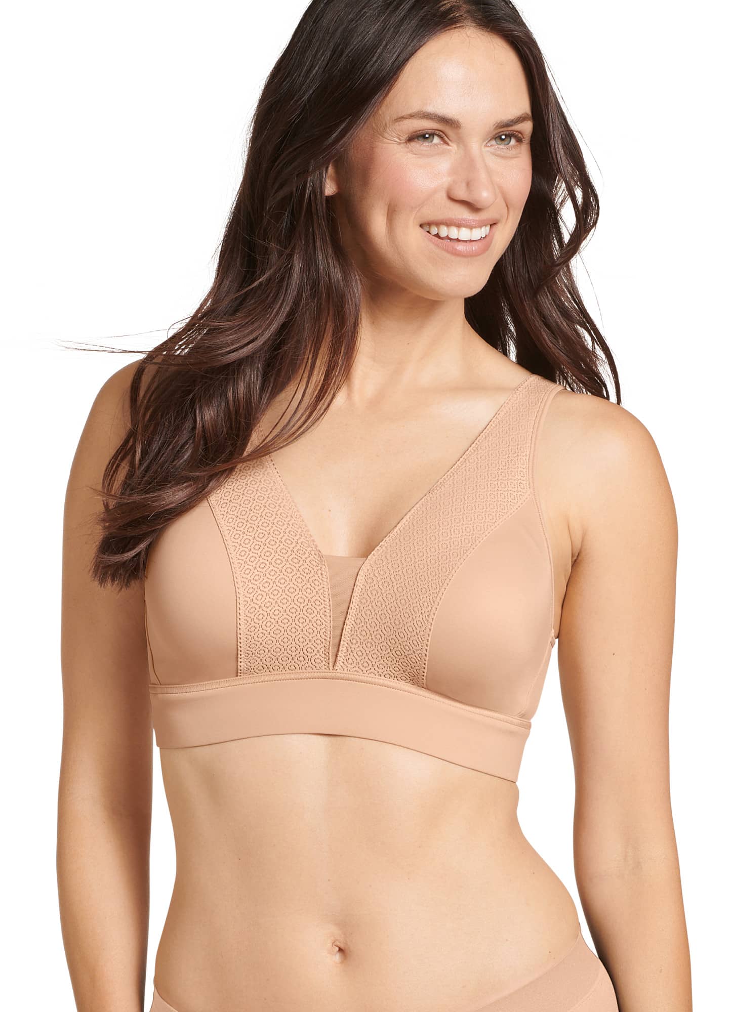 Jockey Women's Bra Forever Fit Full Coverage Lightly Lined Lace Bra :  : Clothing, Shoes & Accessories