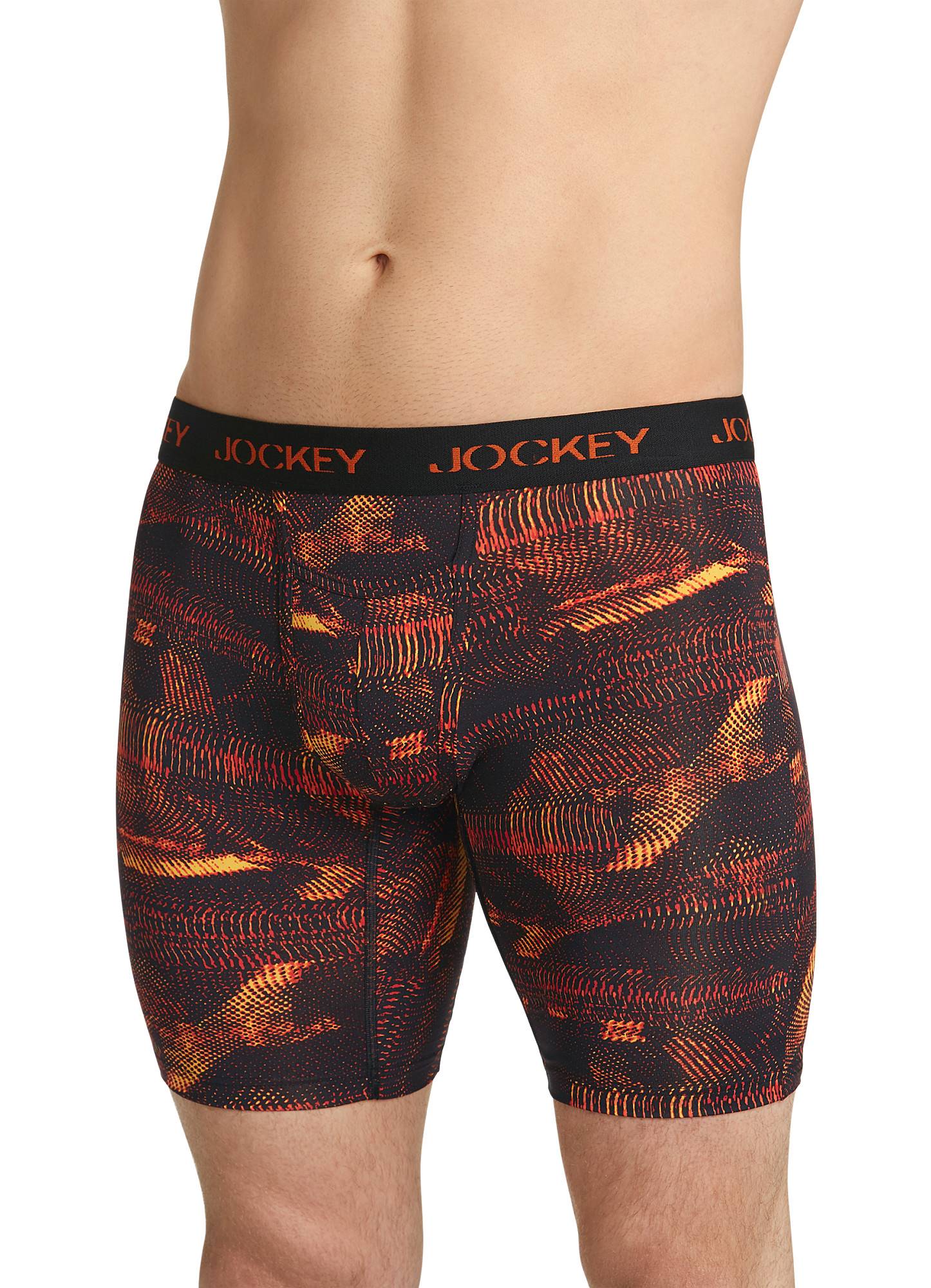 Jockey Sport Men's Microfiber 10" Midway Brief - Picture 14 of 35