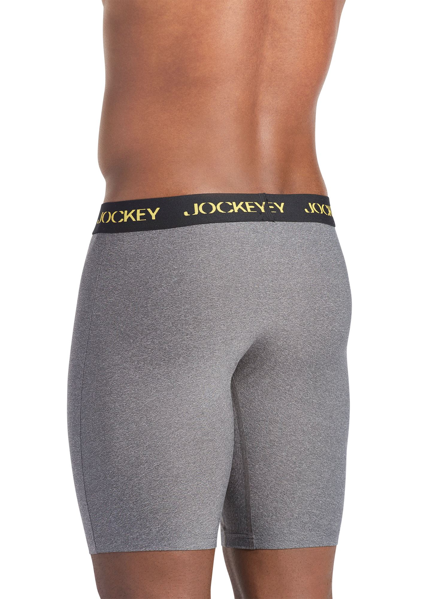 Jockey Sport Men's Microfiber 10" Midway Brief - Picture 17 of 35