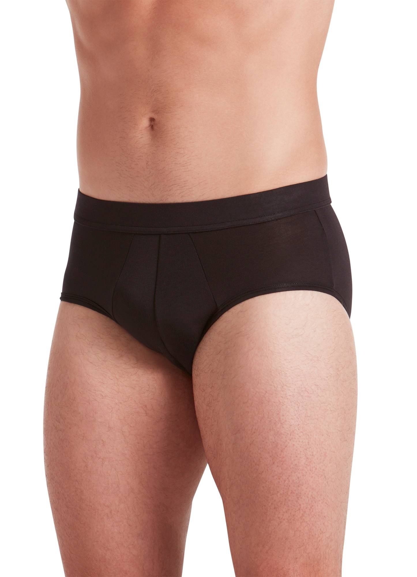 Jockey Men's Underwear Supersoft Modal Boxer Brief - 2 Pack, Black