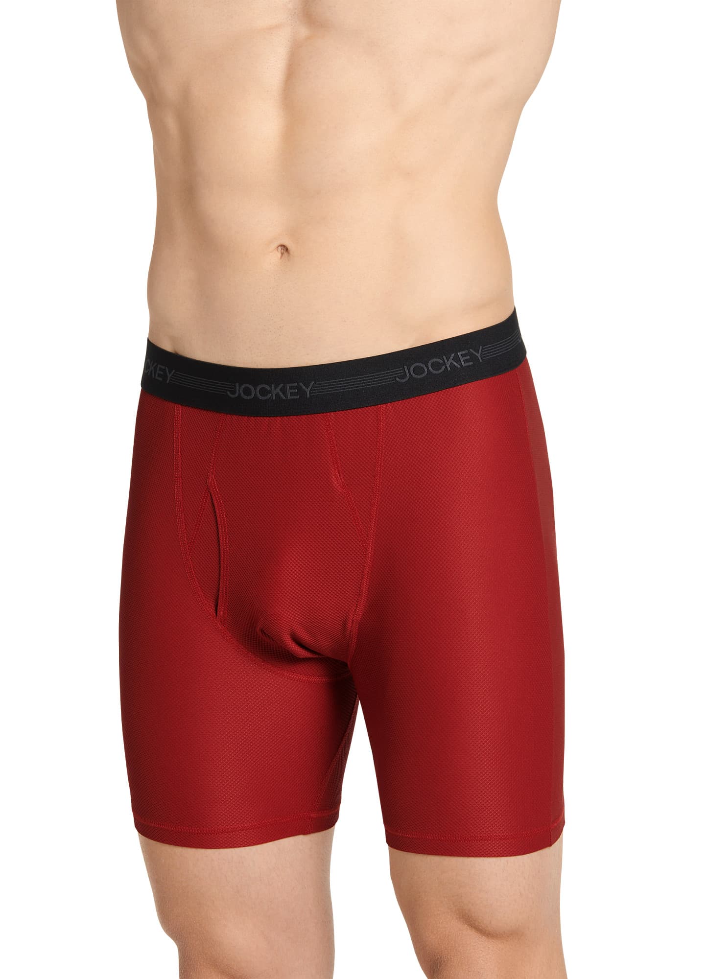 Jockey Men's Ultimate Freedom 8 Long Leg Boxer Brief