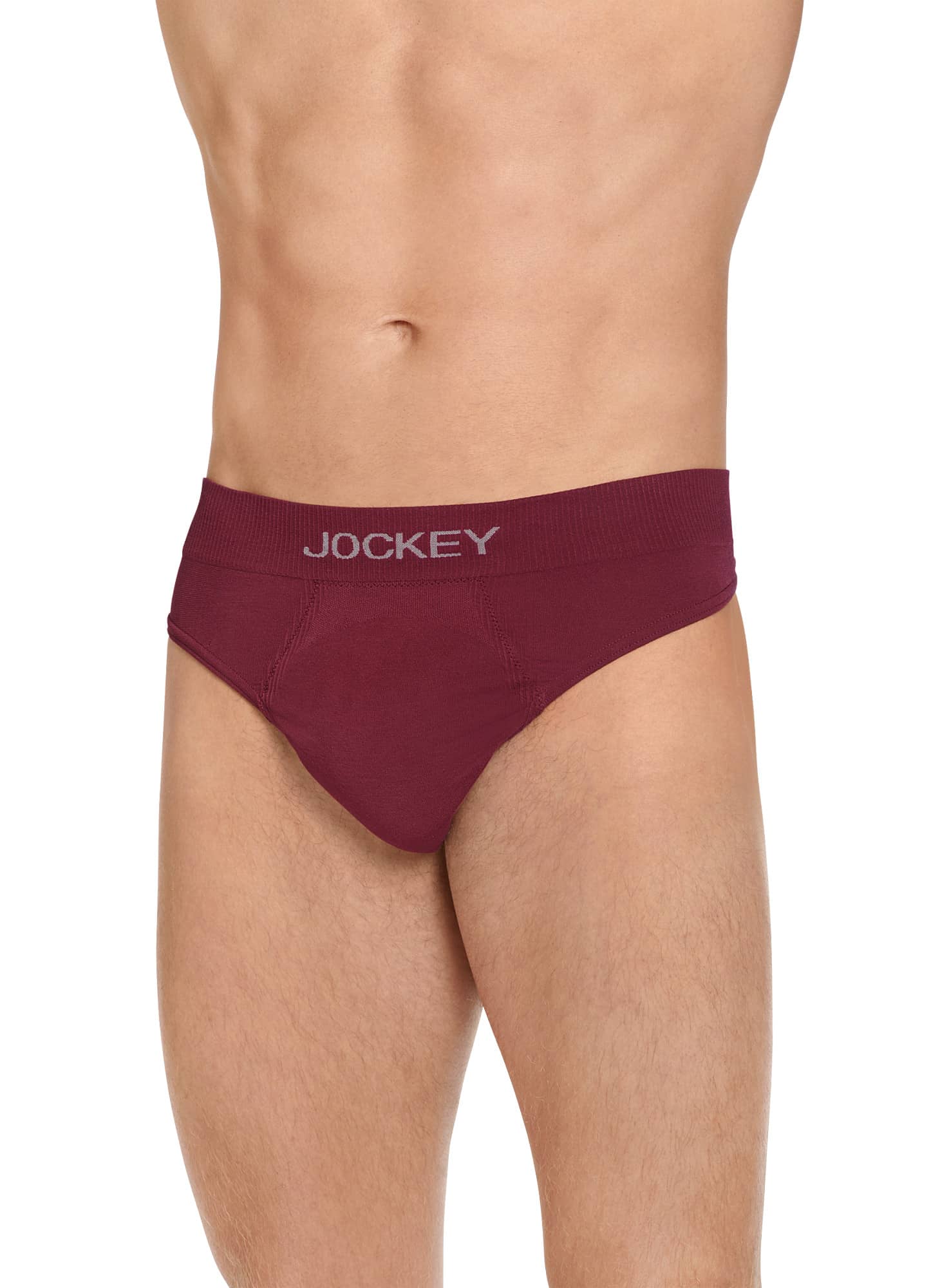 Jockey Men's Underwear FormFit Lightweight Seamfree Bikini, Black