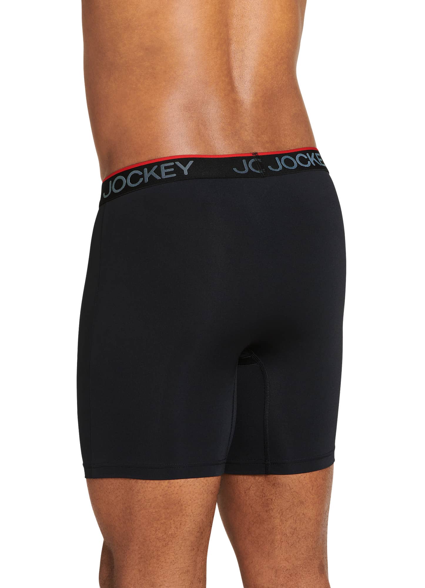 Buy Jockey Men Chafe Proof Pouch Microfiber 5 Boxer Brief Online at ...