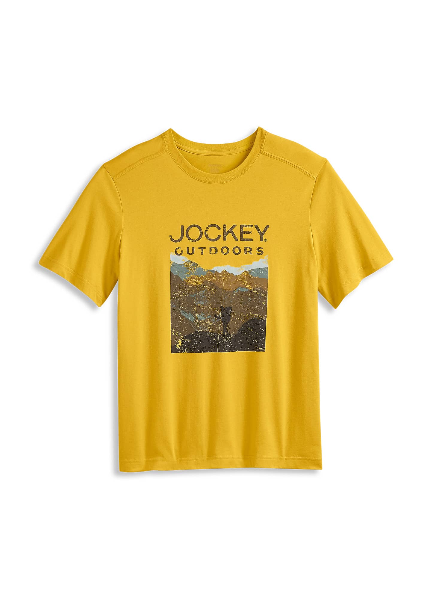 Jockey Men's Outdoors Graphic Crew Neck TShirt eBay