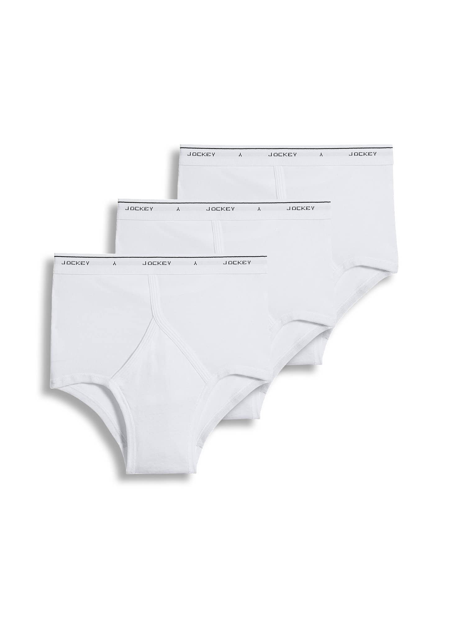 Jockey Men's Classic Full Rise Brief - 3 Pack