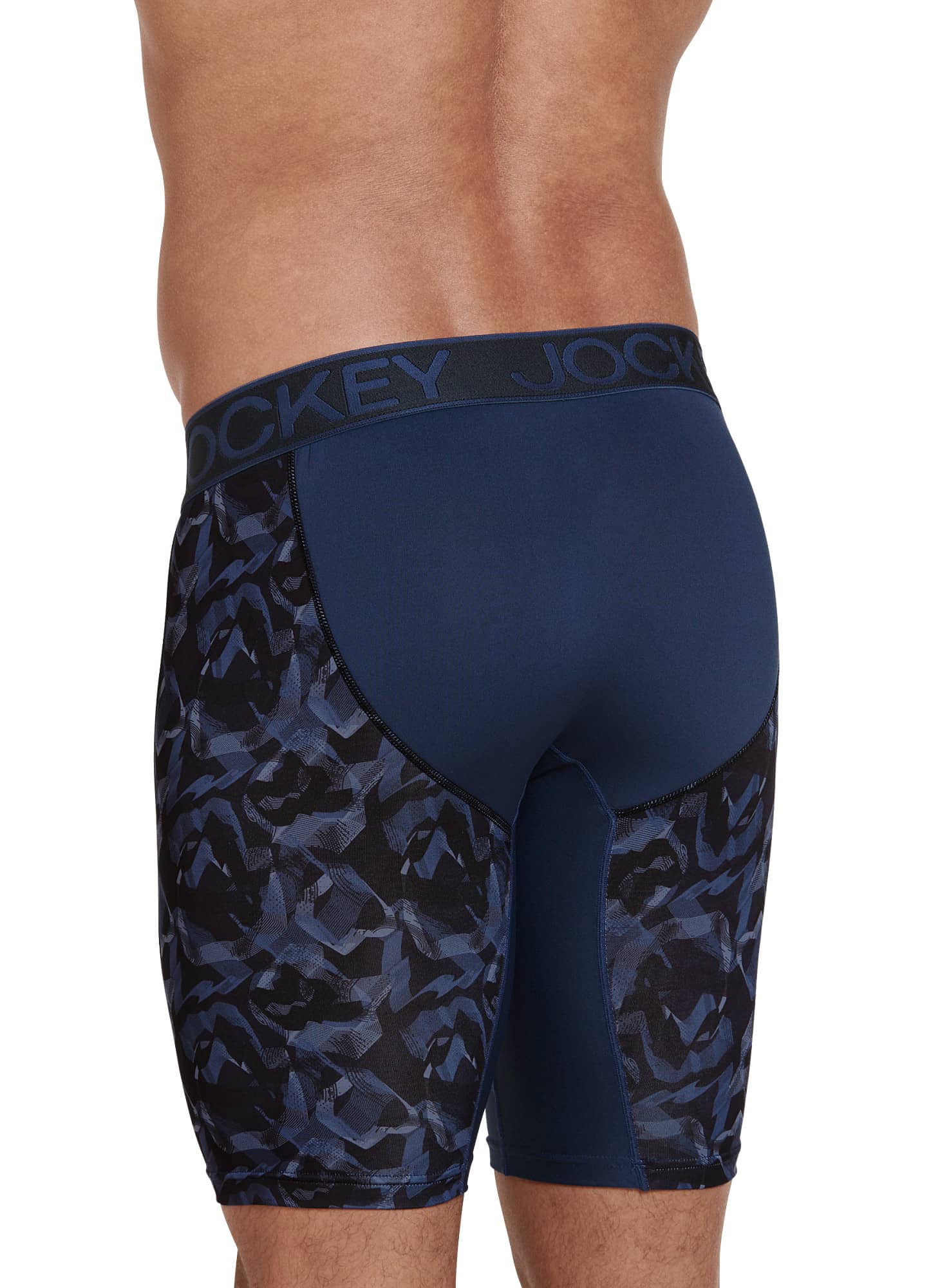 Jockey Men's Sport Stretch Tech Performance 10" Midway Brief eBay