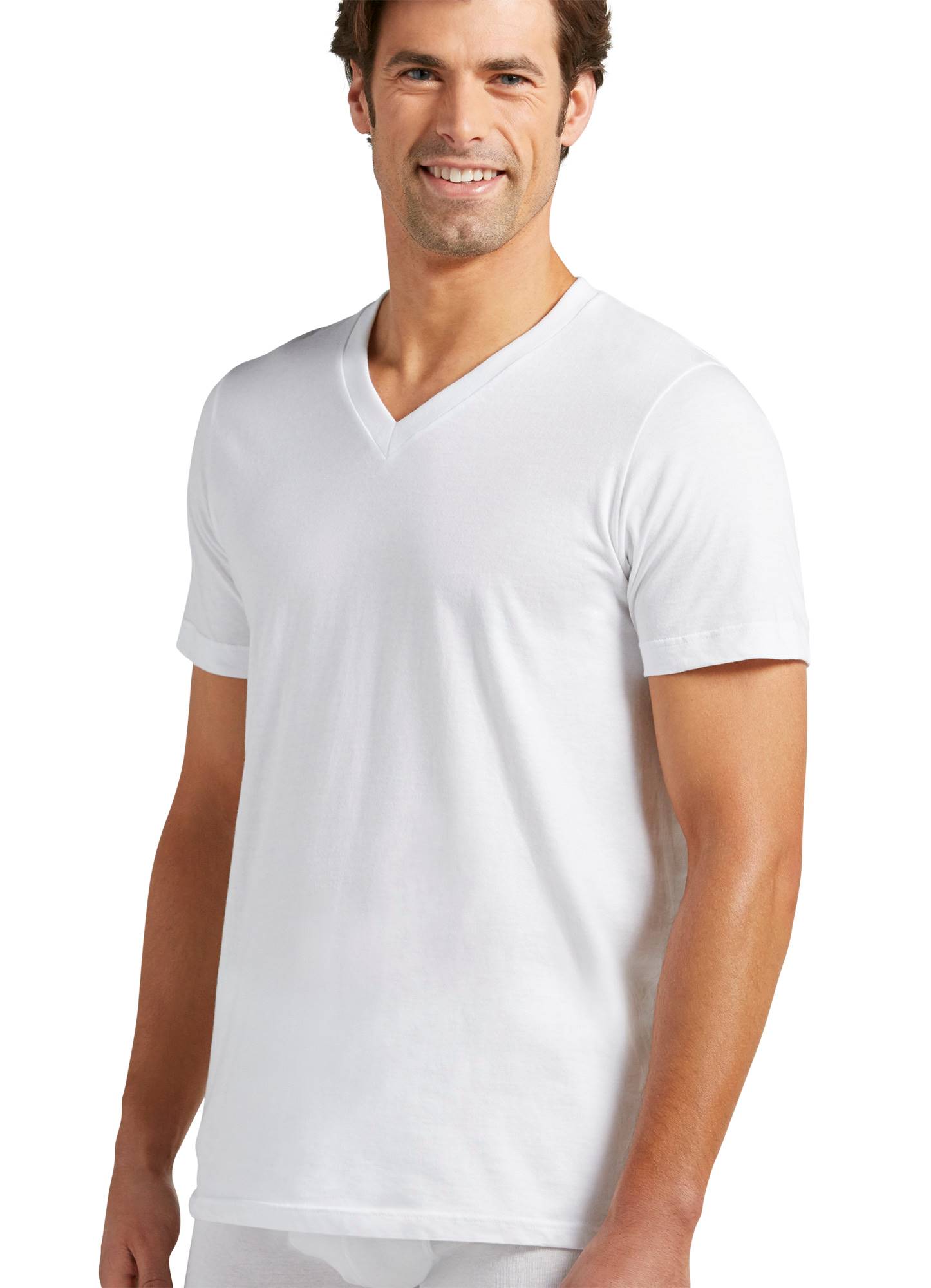 Jockey Men's Classic V-Neck T-Shirt - 12 Pack | eBay